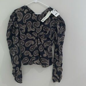 Zara blouse large size